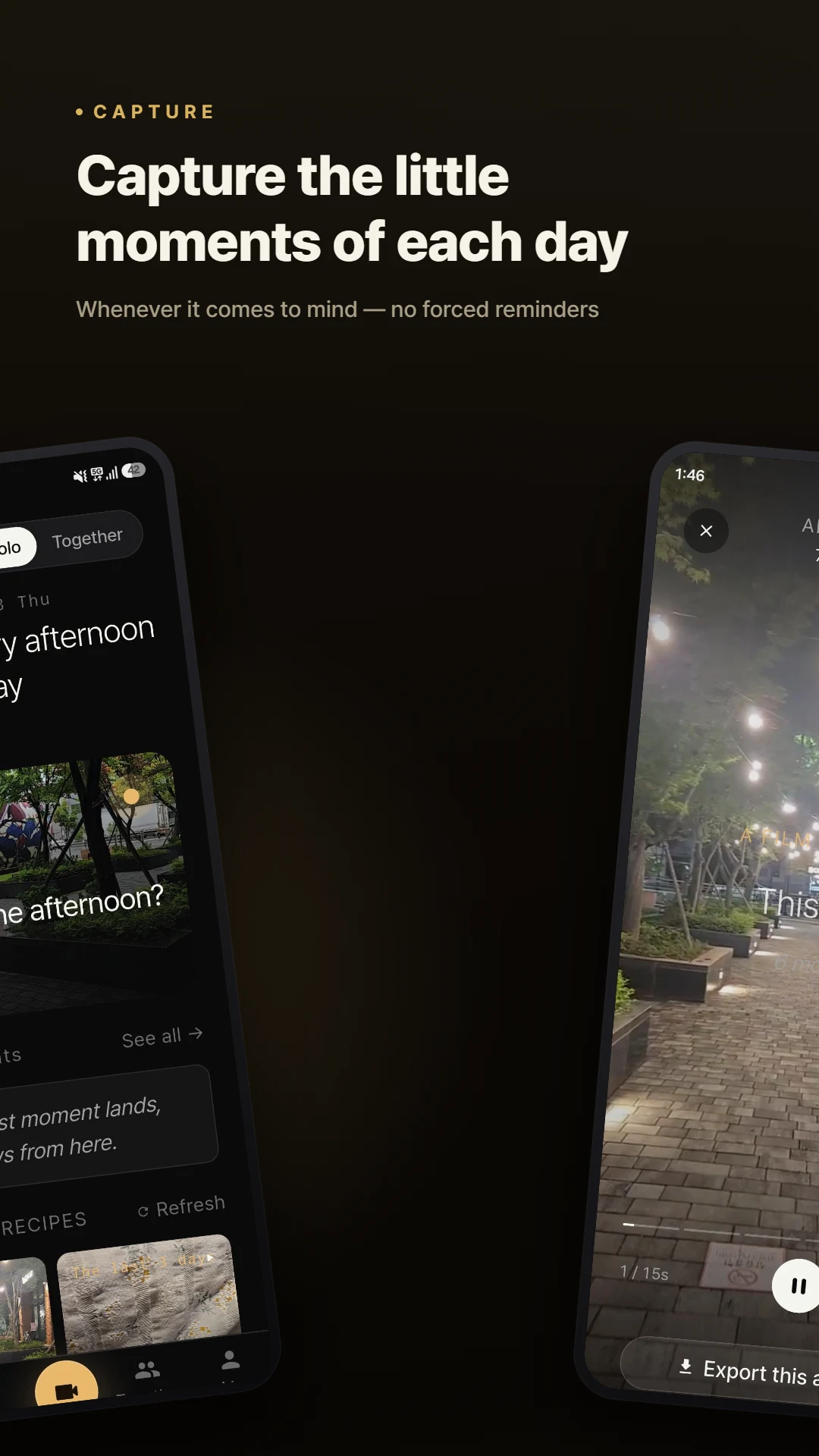incove: Private Video Diary screenshot