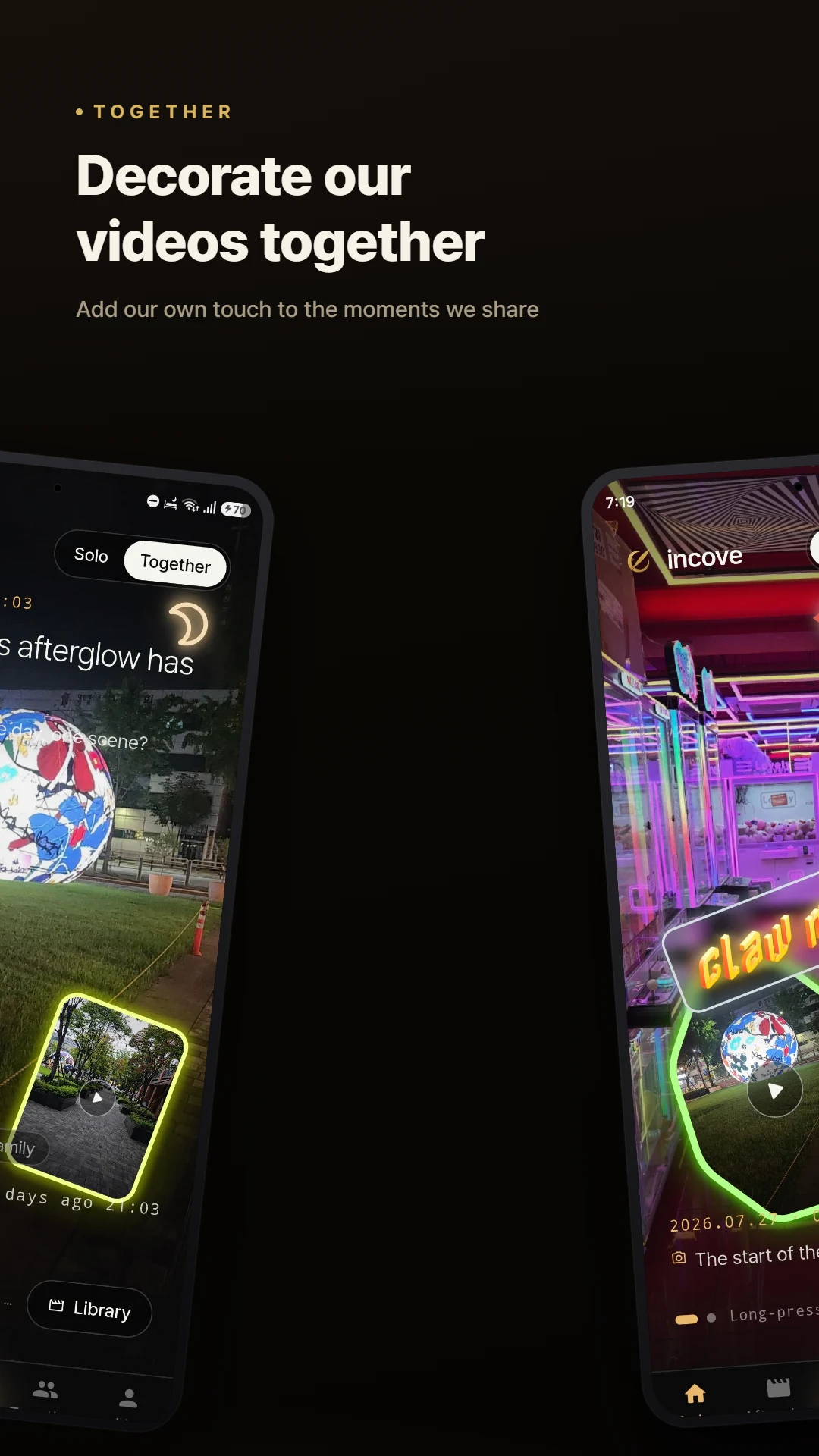 incove: Private Video Diary screenshot