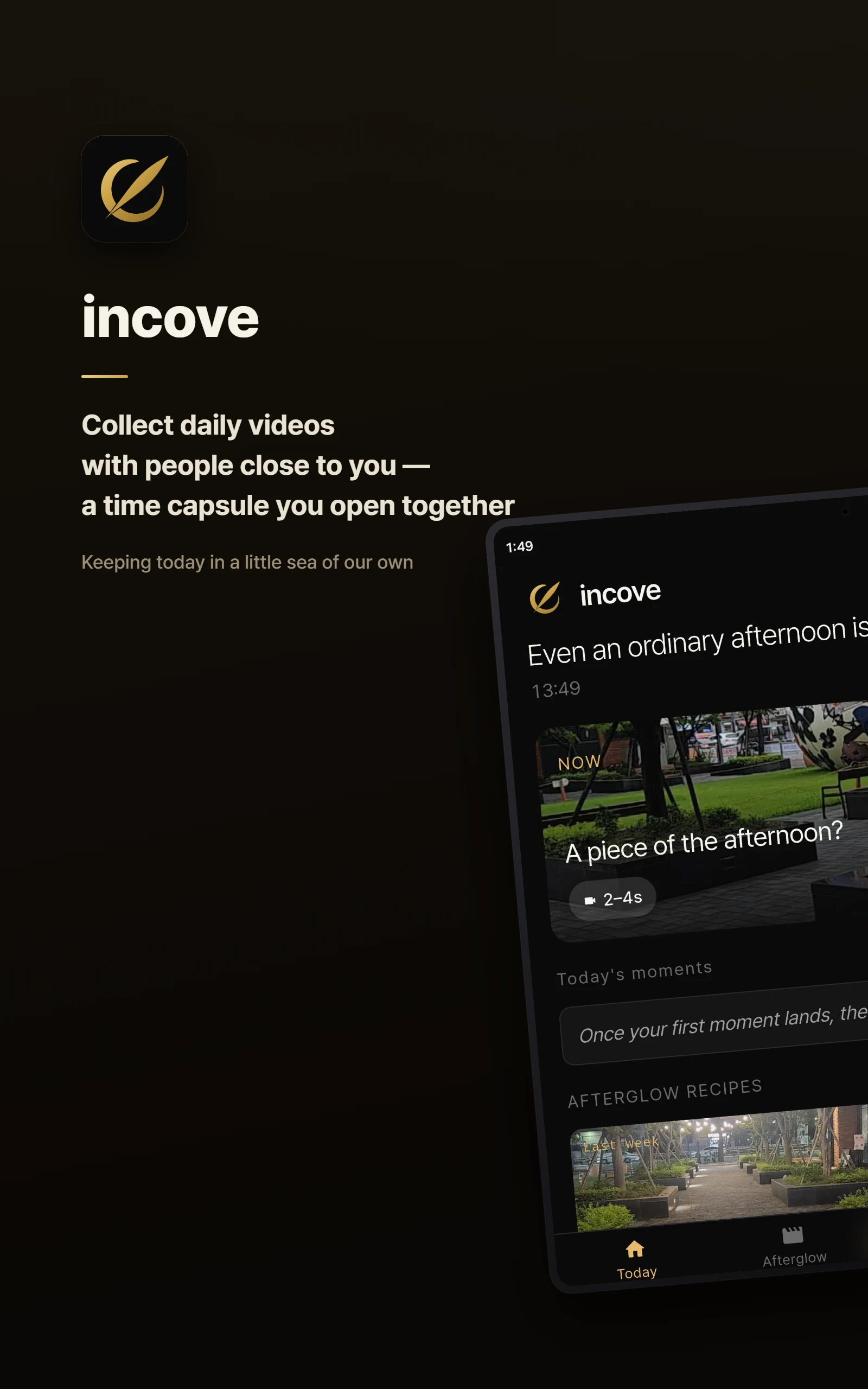 incove: Private Video Diary screenshot
